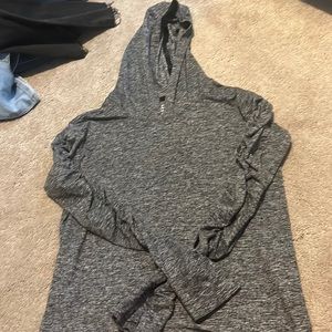 athleta girl long sleeve with hood